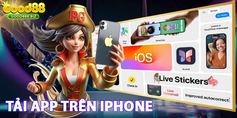 Tải app good888 trên iphone